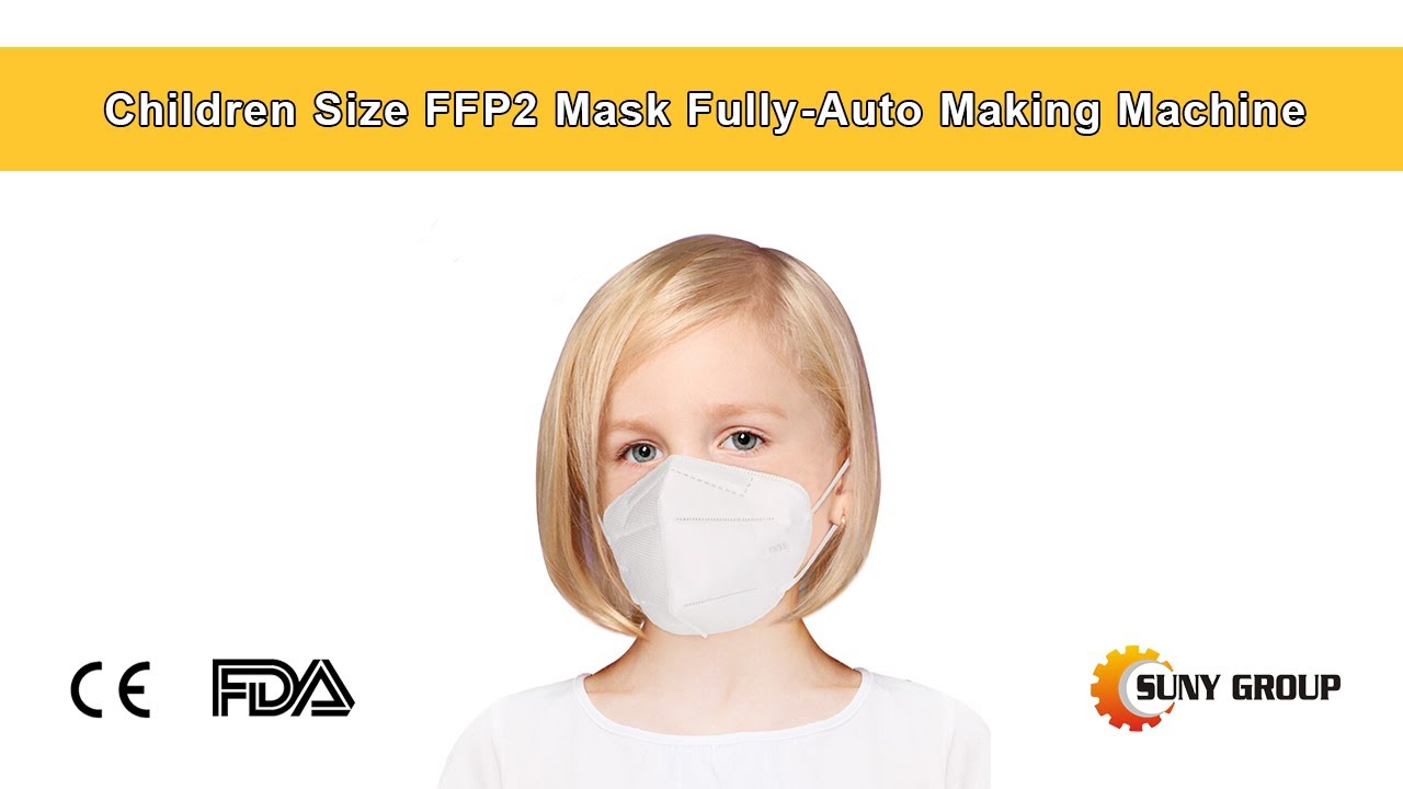 Children Size FFP2 N95 Mask Making Machine In Europe