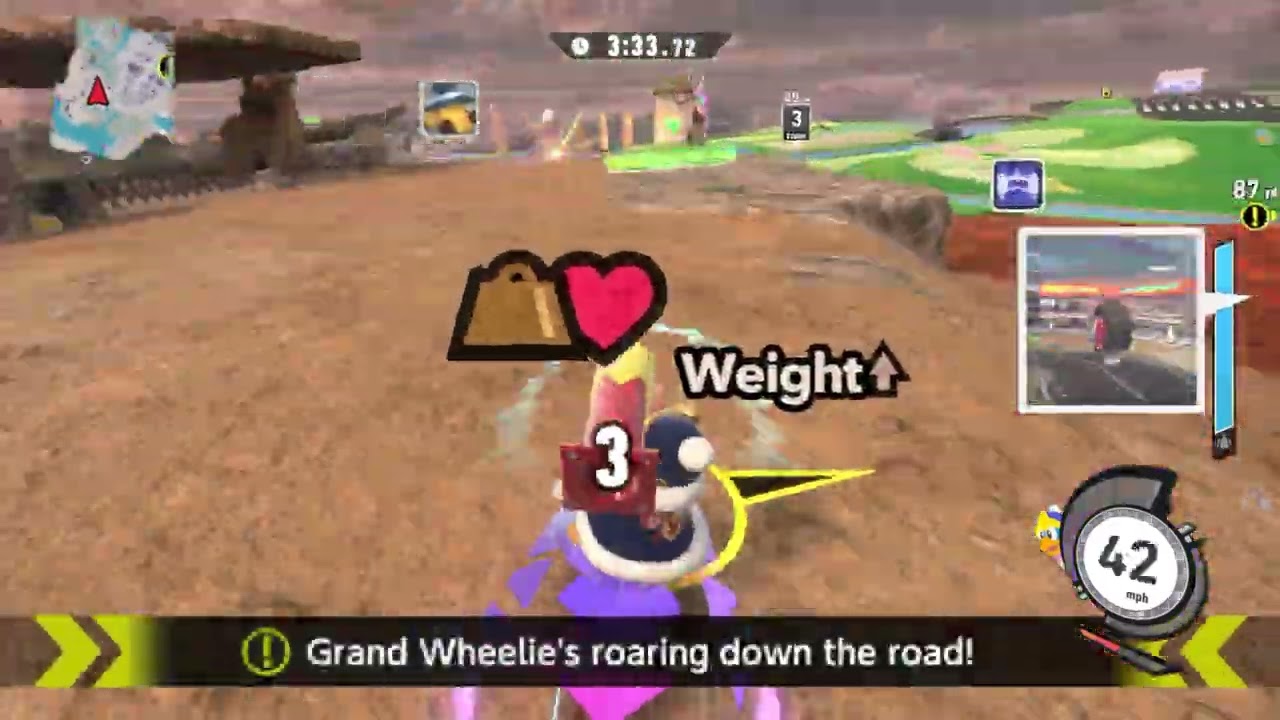 Kirby Air Riders - Blue King Dedede's City Trial