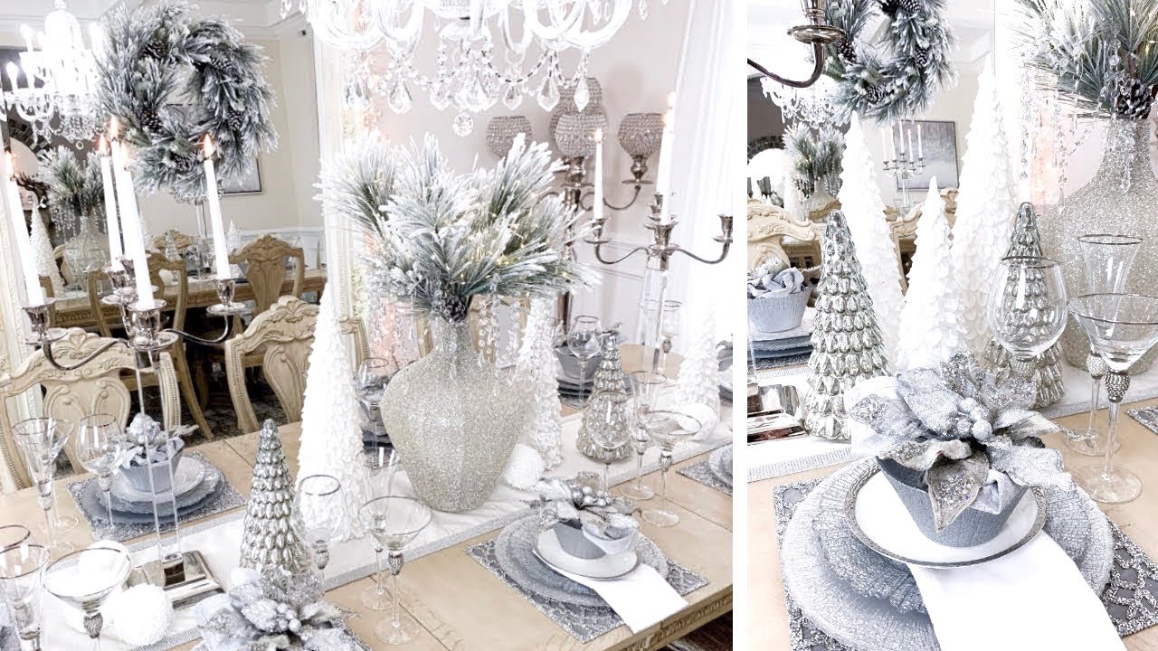 Decorate With Me Holiday Glam Christmas Tablescape | LGQUEEN Home Decor
