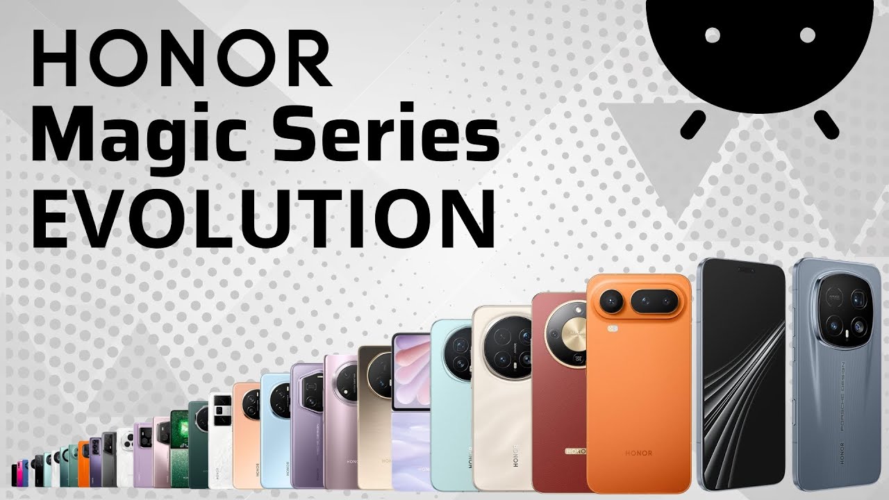 Evolution of HONOR Magic Series