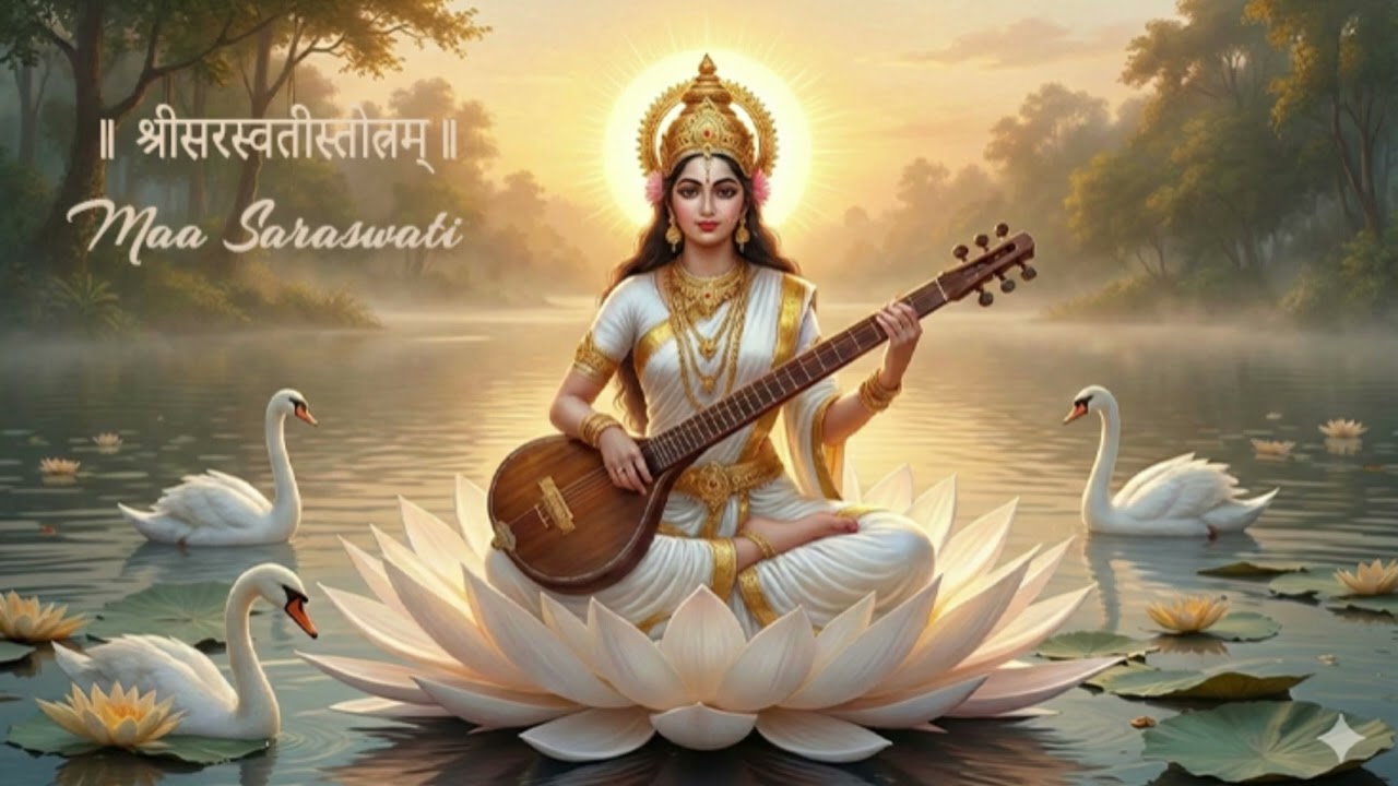 Maa Saraswati   || श्रीसरस्वतीस्तोत्रम् ॥