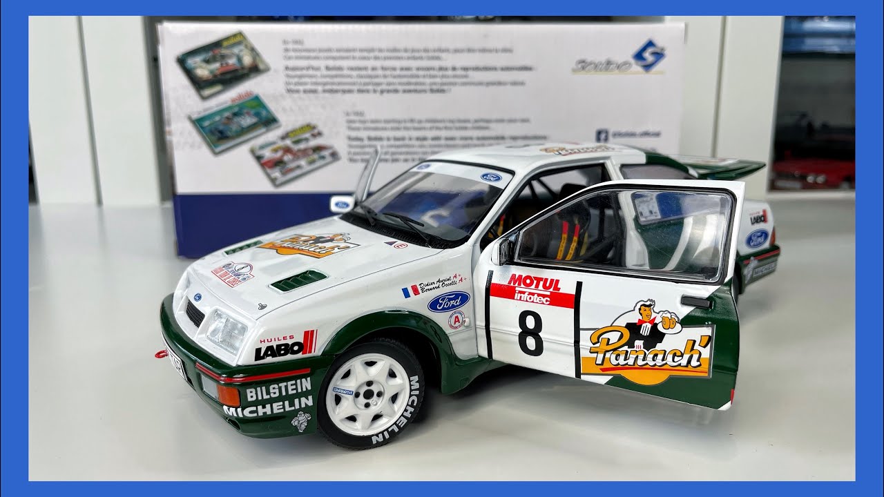 1:18 Ford Sierra RS Cosworth (Tour De Corse 1988) - Solido [Unboxing]
