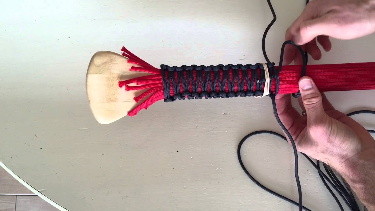 Three portion paddle wrap; entire video