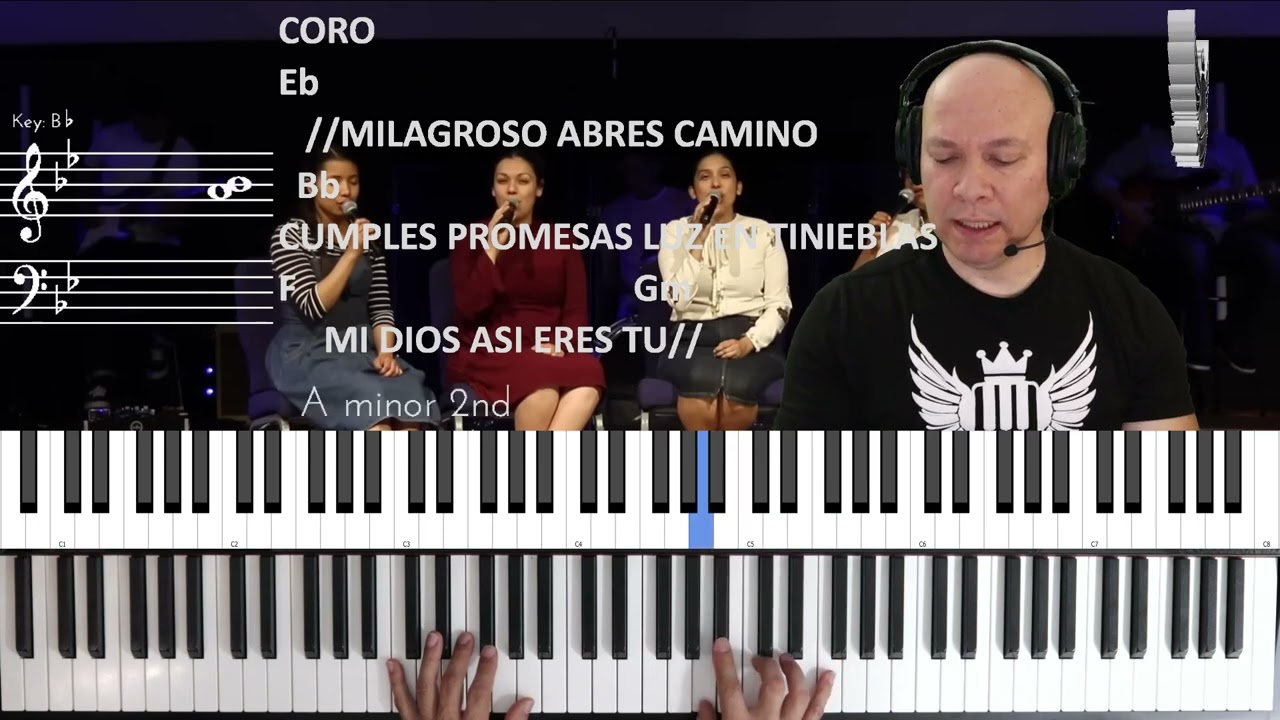 Way Maker Spanish Version Piano Tutorial