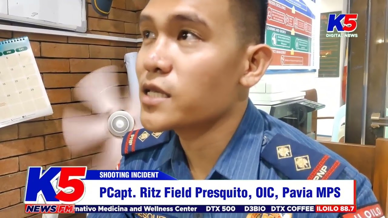 PAVIA MPS, PADAYON ANG PAG-TSEKYAR SANG CCTV KASUNOD SANG PAGLUTHANG SA LALAKI NGA NAGA-BISIKLETA 