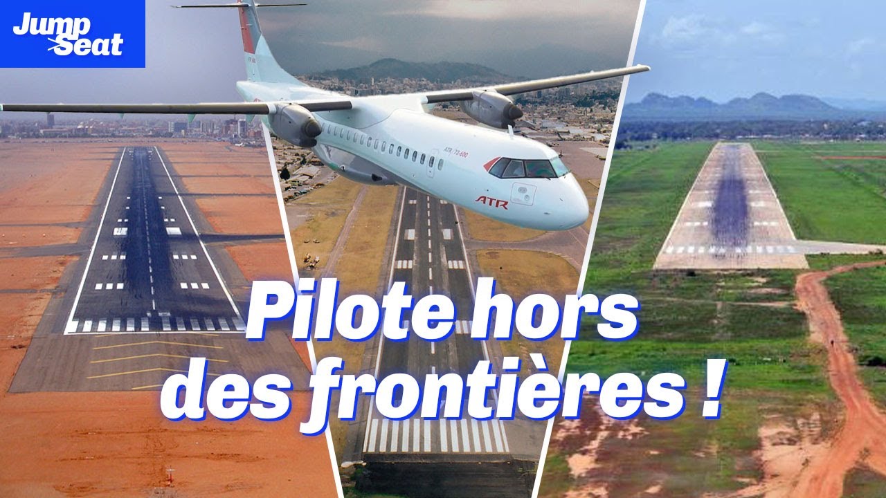La vie hors du commun d'un pilote d'ATR &agrave; l'&eacute;tranger ! #jumpseat