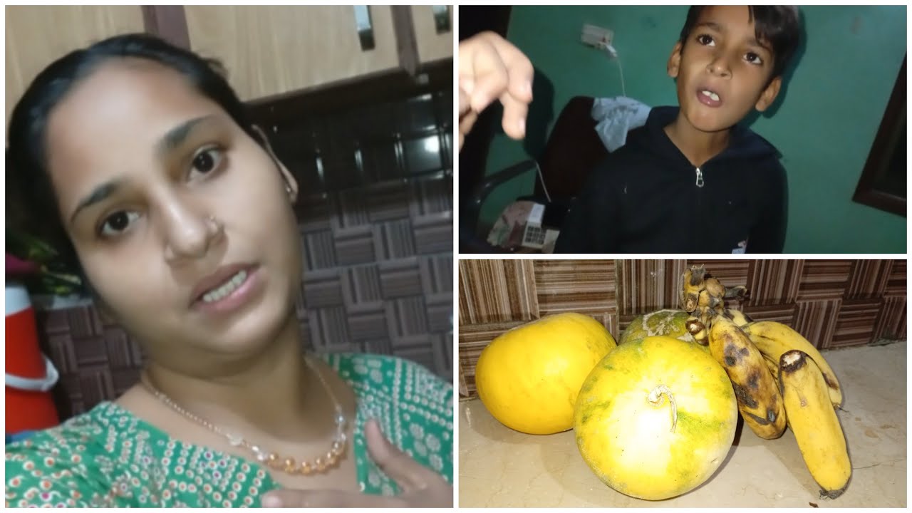 Ajj bachon k liye fruit lai 💫 or sardi ki shopping ki