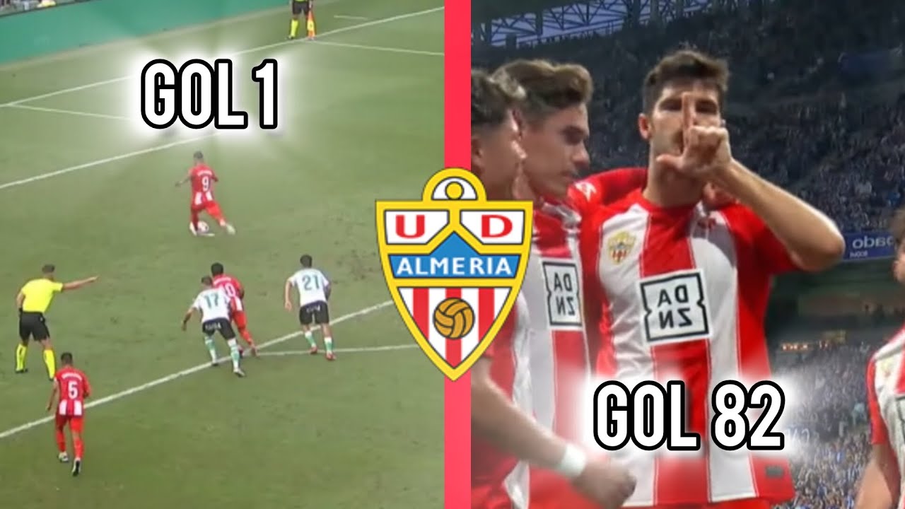 Todos los Goles UD Almería 24/25