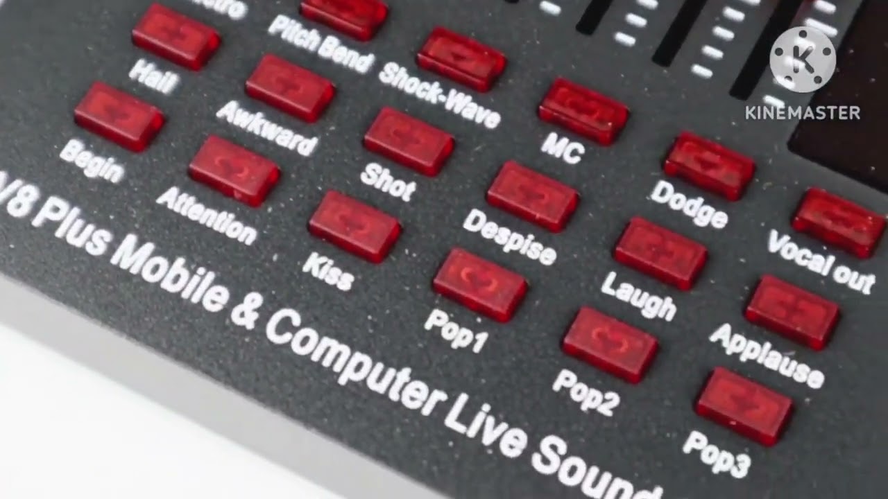 Taffware Taffstudio Soundcard V8 Plus USB External Live Music Mic Headset Youtuber Kartu Suara V8PLU
