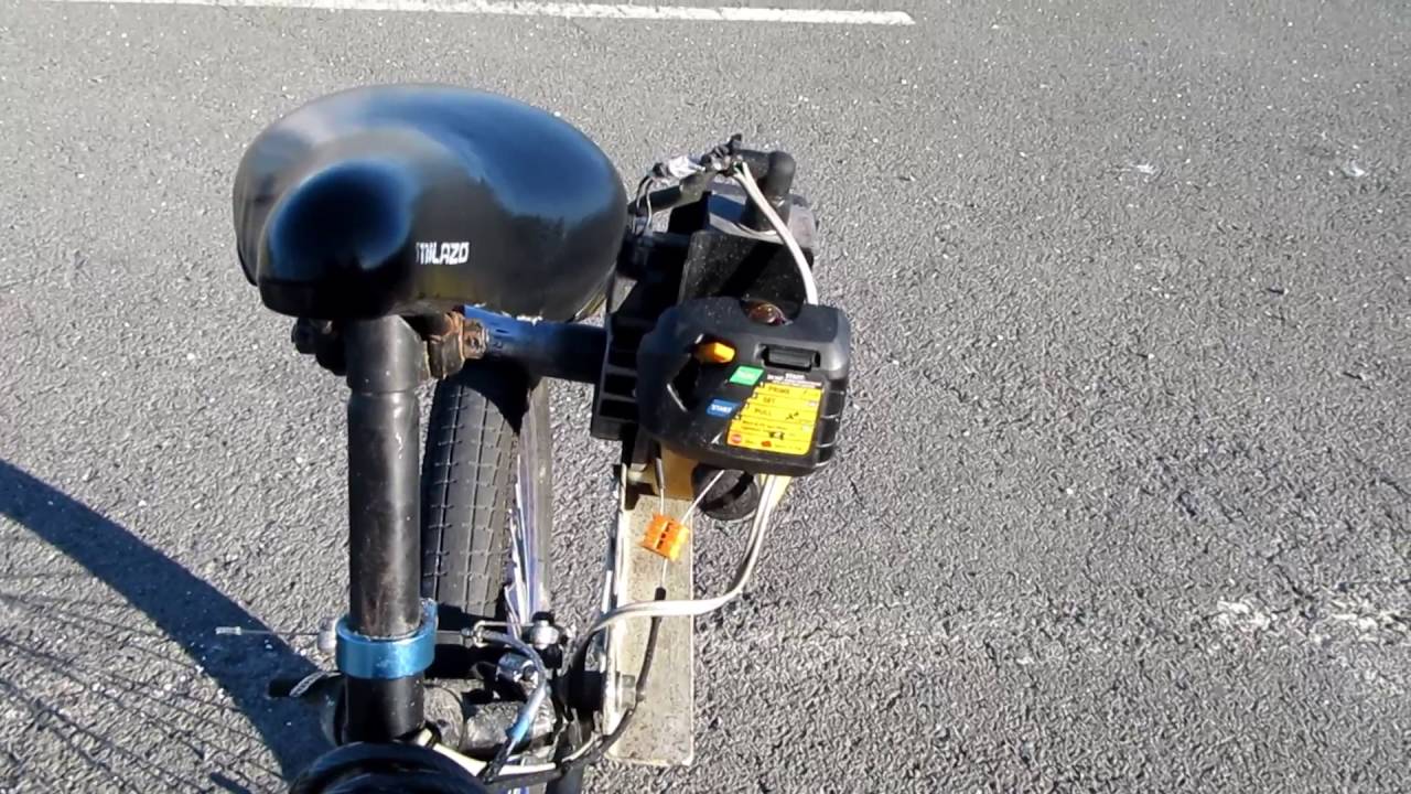 weed eater bike friction drive