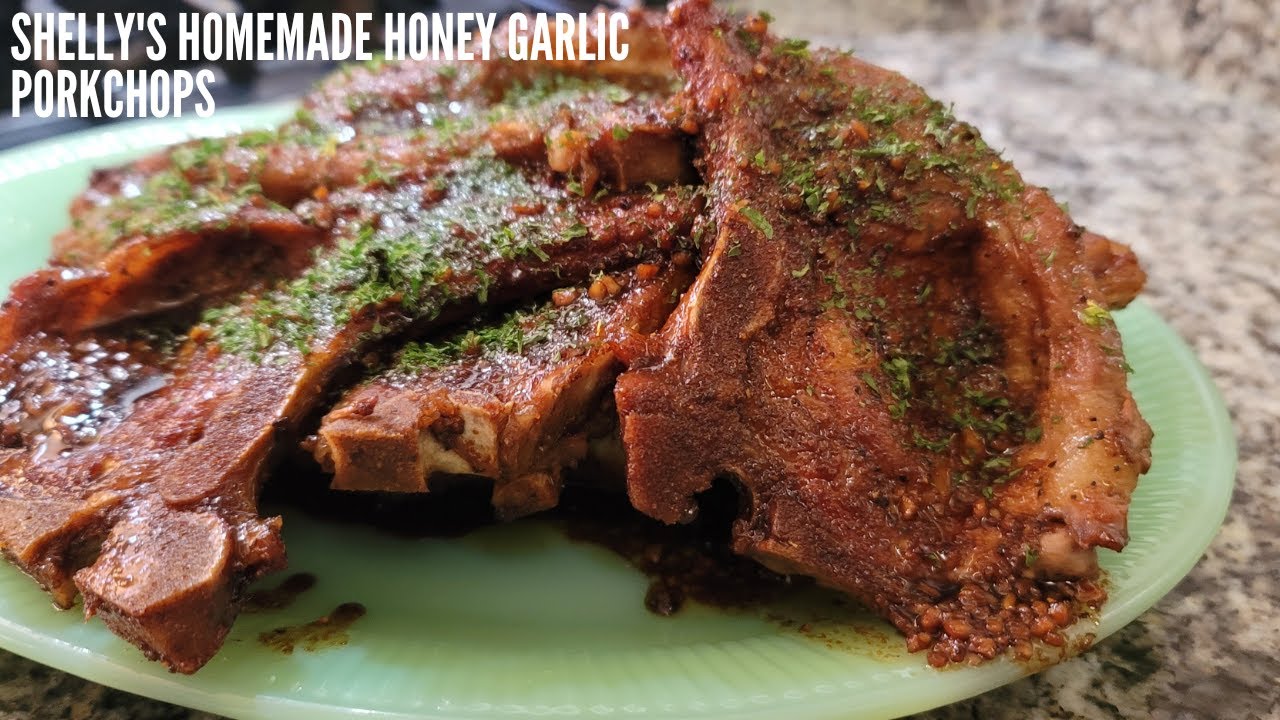 Honey Garlic Pork Chops
