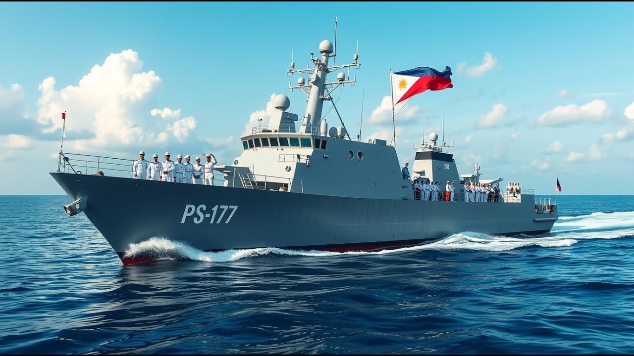 Philippine Navy Warship Patrol: BRP Valentin Diaz (PS-177) Protecting National Waters