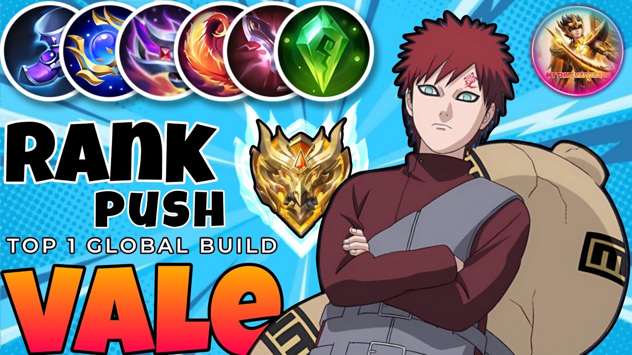Top 1 Global Vale Build 2025 | Best Emblem, Items & Gameplay Guide for Rank Push MLBB