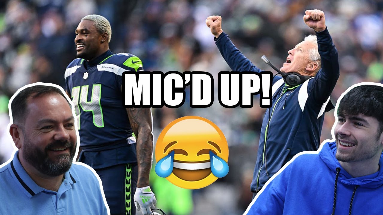 BRITISH FATHER AND SON REACTS! NFL Hilarious Mic'd Up Moments of the 2022 Season!