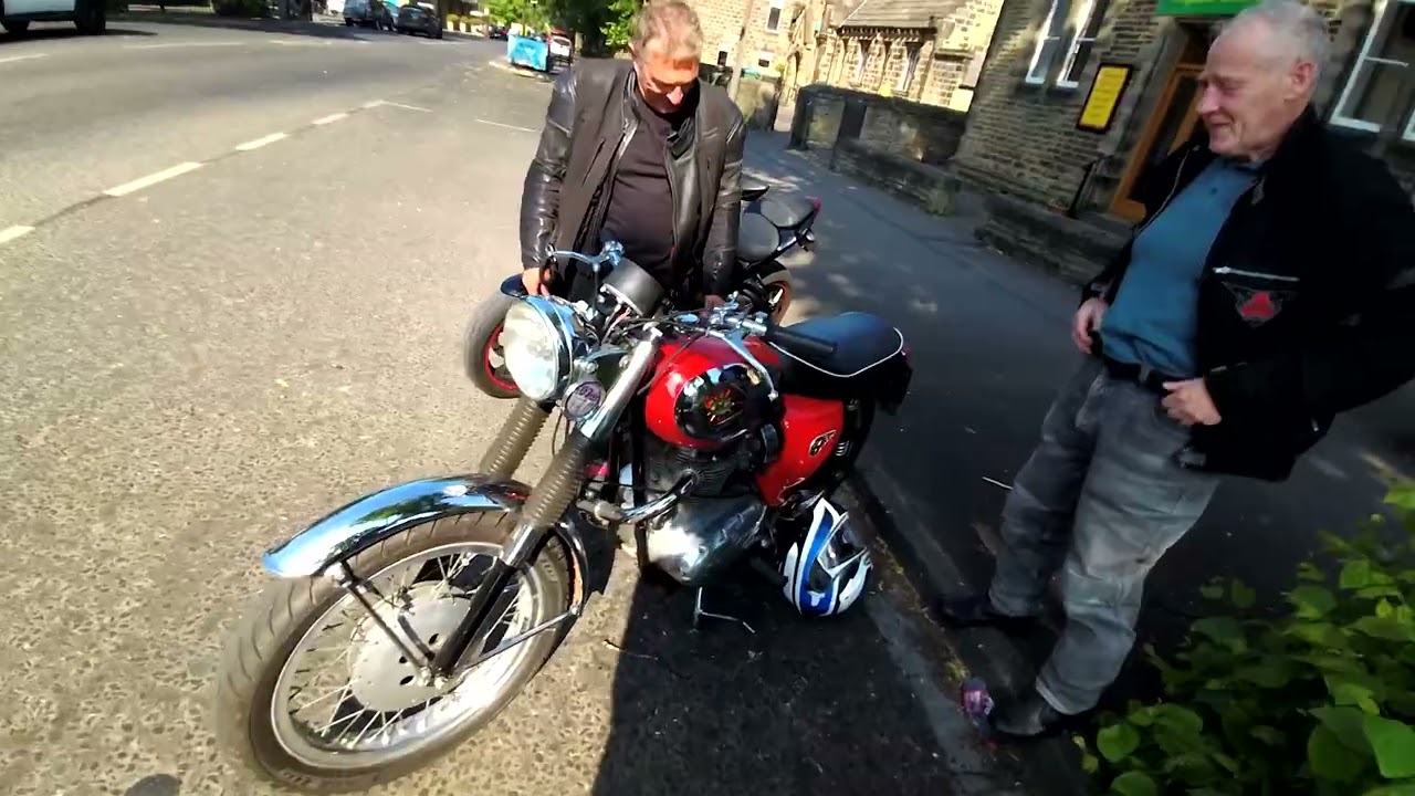 CBR1100XX Blackbird Vs 1963 BSA A65 SRM 750cc From 13 June 2023