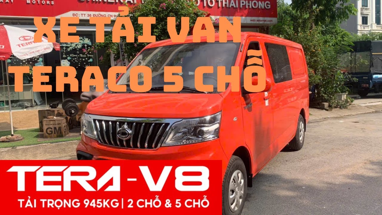 Review và báo giá xe tải VAN 5 chỗ TERACO 2025| Đa Dụng- Tiện Nghi Của TERA V8 5S. #xetaivan5cho
