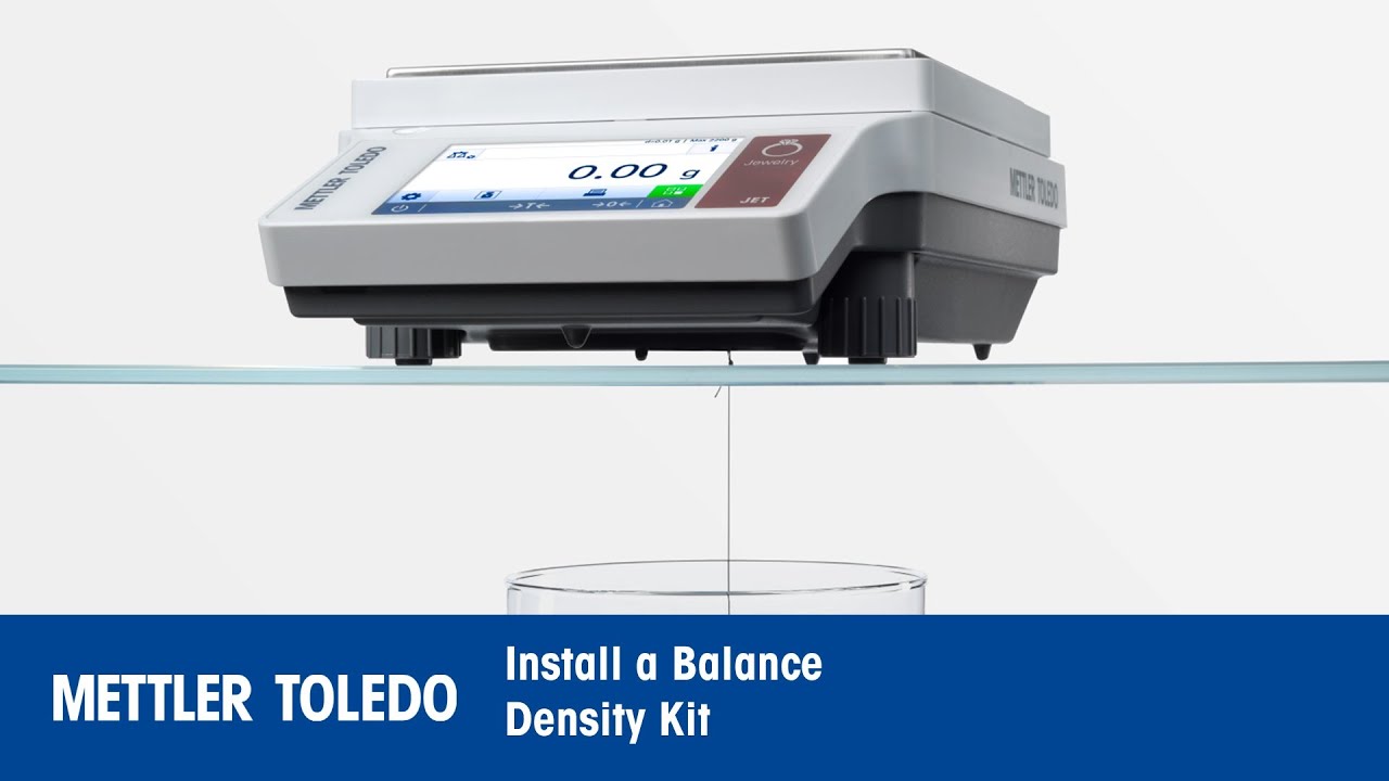 How to Measure Density Using the Hook Under the Balance