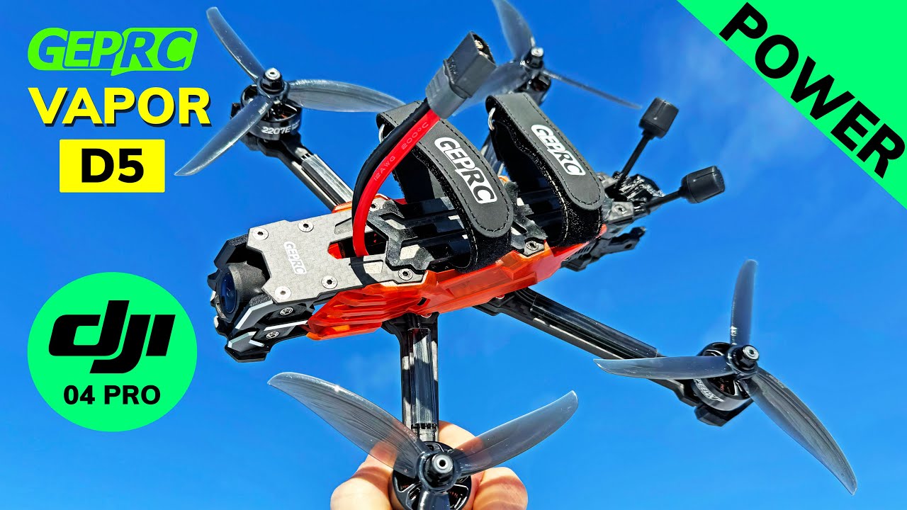 GEPRC Vapor D5 with DJI 04 PRO Camera - It's Amazing!