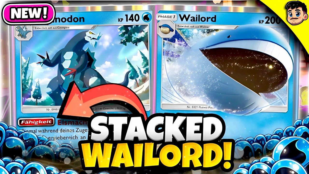 Dieses WAILORD Deck wird mit jeder Energie stärker!🔥| Pokémon TCG Pocket