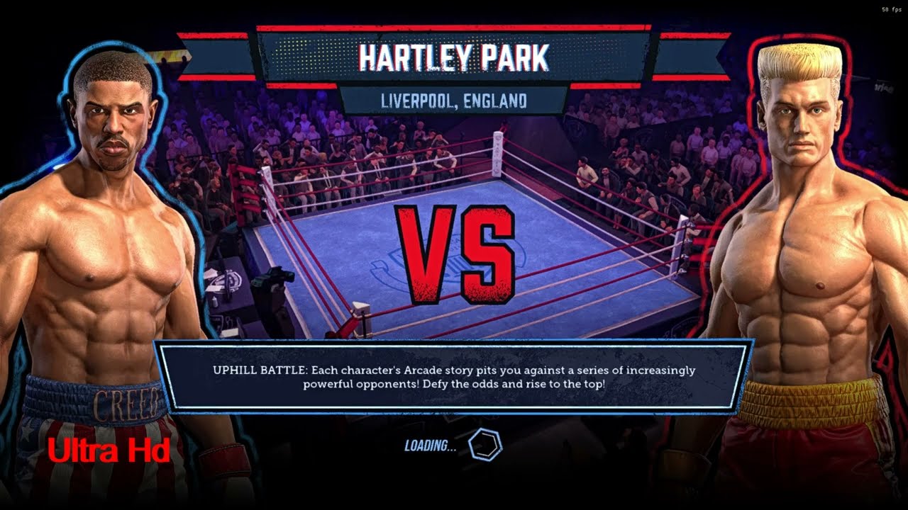 Big Rumble Boxing  Creed Champions Ultra HD - Adonis Creed VS Ivan Drago