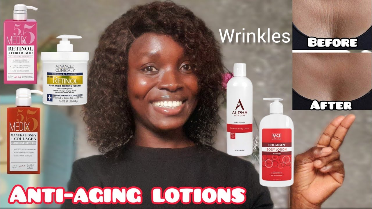 OVERALL Best Anti-aging Body Lotions for  women (30-50 years) old!