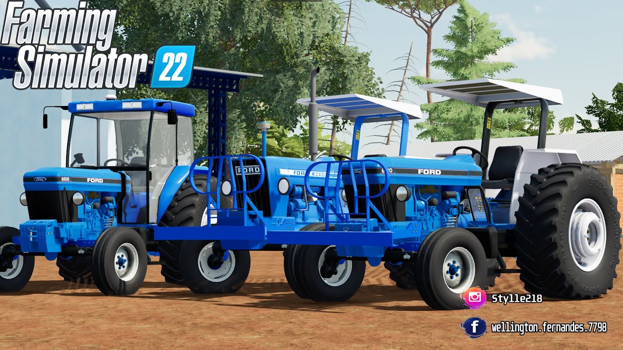FORD 6610 MUITO BRUTO TOP DEMAIS 🚜| Apresentando Mods | Farming Simulator 22