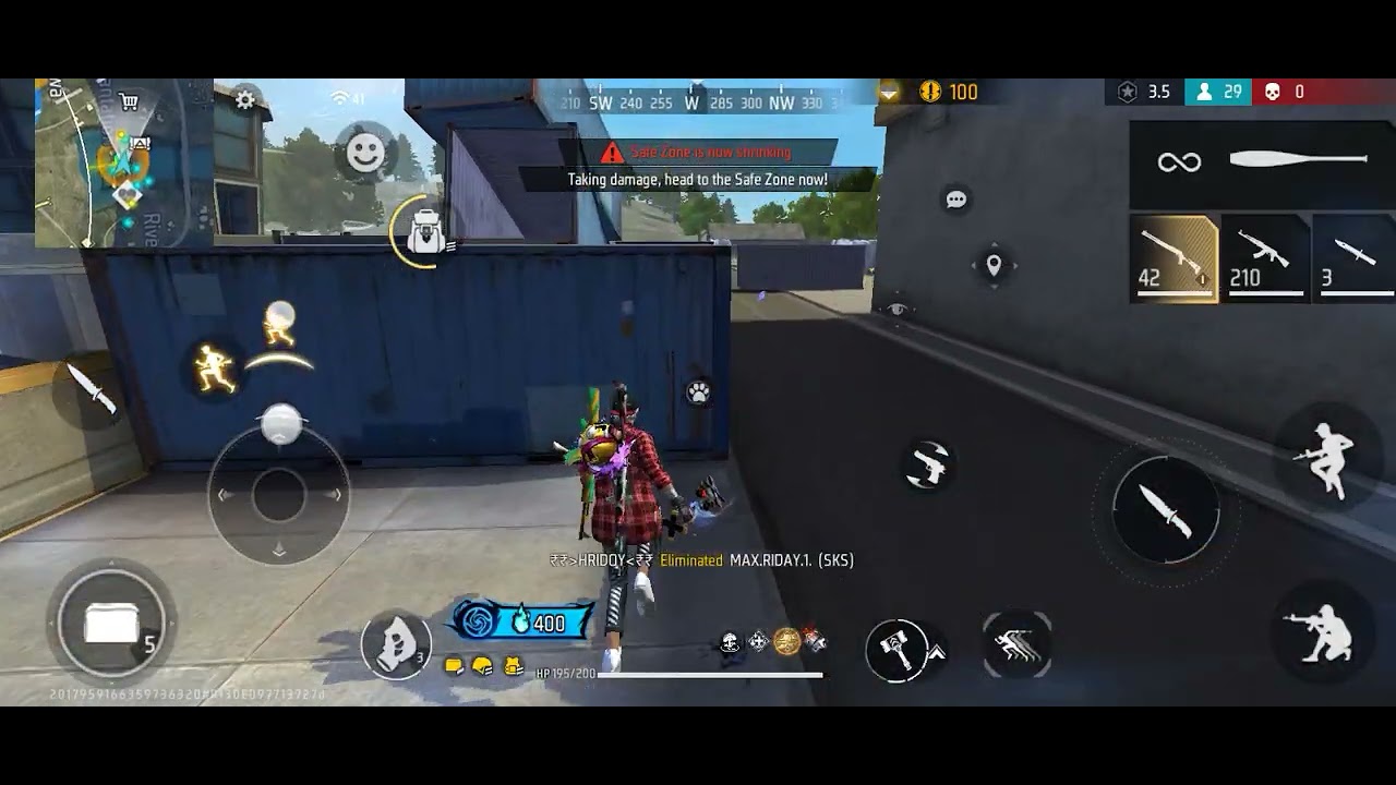 1 February 2026 free fire gameplay in Br rank