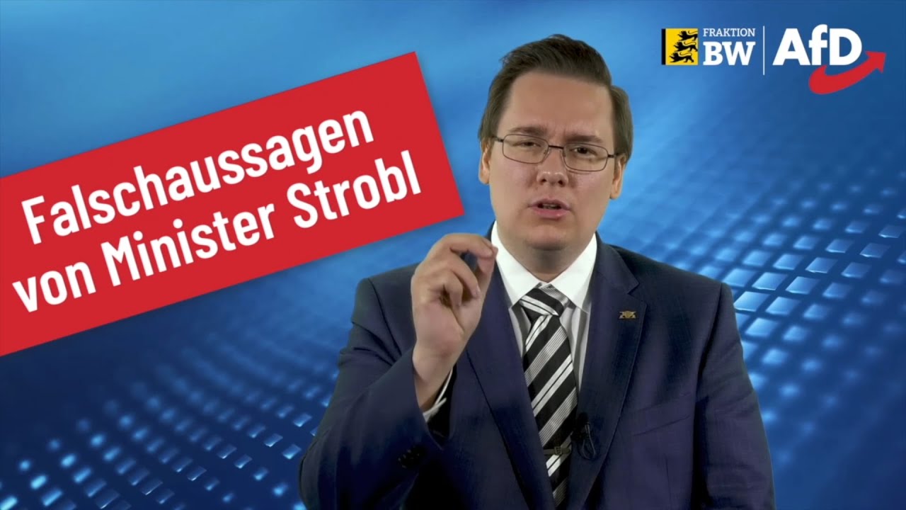 Falschaussage von Innenminister Thomas Strobl (CDU) sowie Stellungnahme von Daniel Lindenschmid MdL