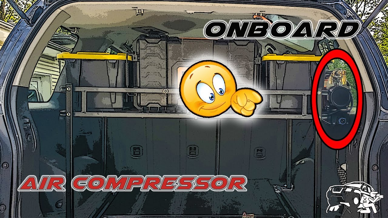 Installing OnBoard Air Compressor Nissan Xterra