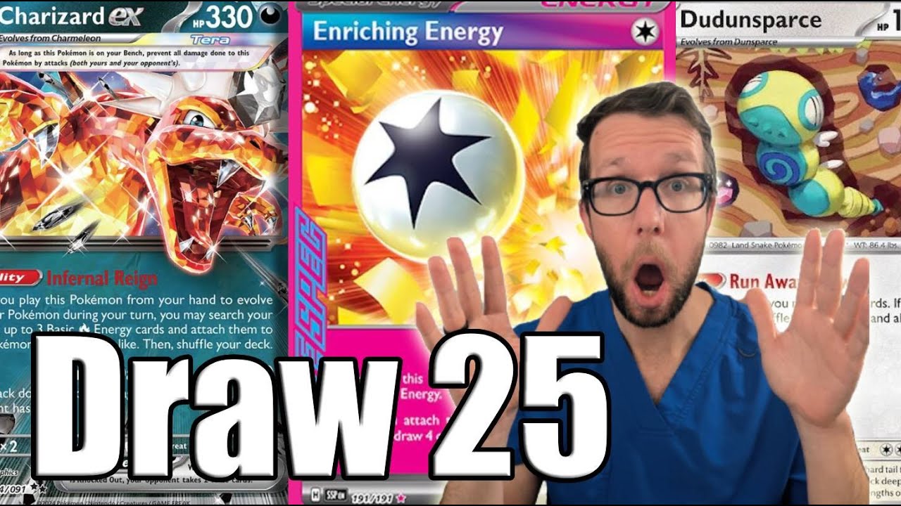 Charizard ex after Rotation UNLIMITED draw power // Prismatic Evolutions Guide