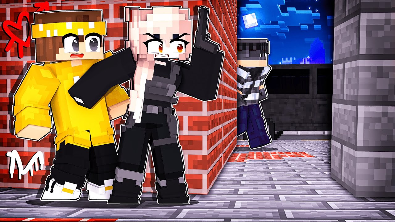 GAROTA DO FBI está APAIXONADA POR MIM no Minecraft