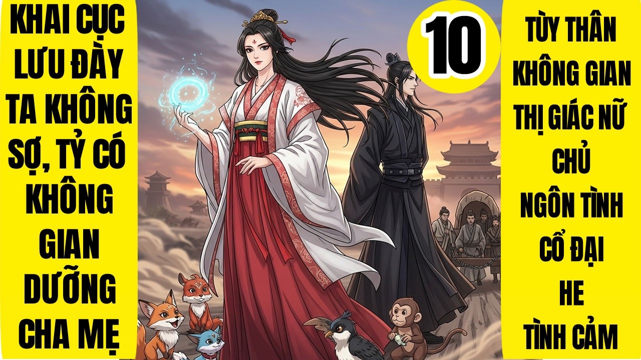 Tập 10: Khai Cục Lưu Đày Ta Không Sợ, Tỷ Có Không Gian Dưỡng Cha Mẹ, Thị Giác Nữ Chủ, Nghịch Tập