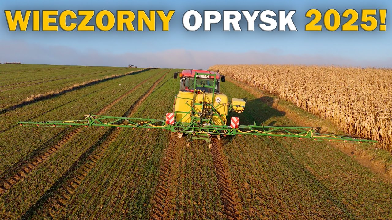 🇵🇱WIECZORNY OPRYSK NA LUBELSZCZYŹNIE🔥🌫️ZETOR PROXIMA WE MGLE🌫️