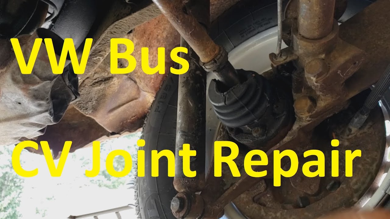 ep23 Bishops Garage - Замена пыльника ШРУСа на VW T2 Bus 1974 года.