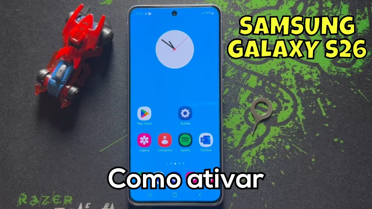 Como ativar Samsung Galaxy S26 || Como ligar o Samsung Galaxy S26