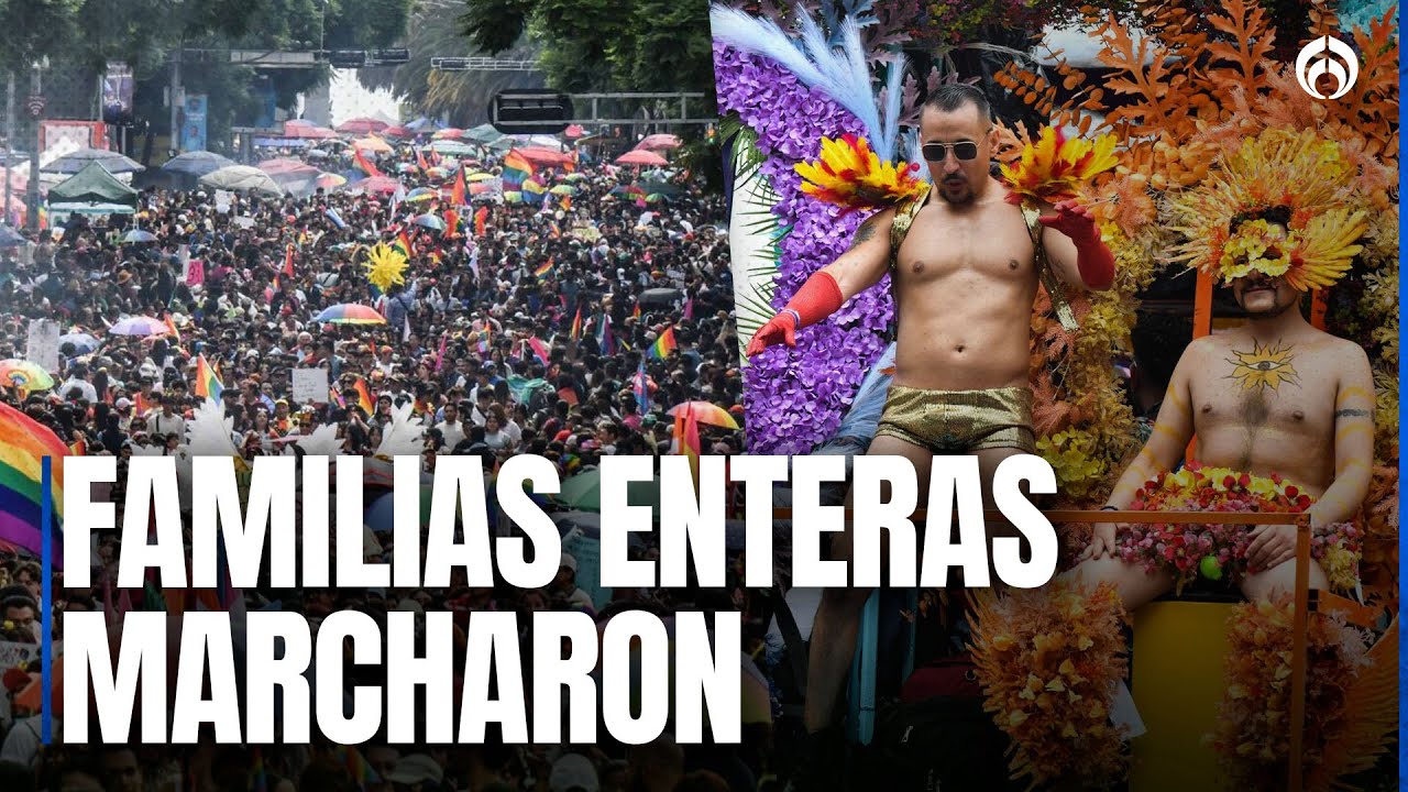 Histórica Marcha LGBT: 800 mil personas llenaron Reforma