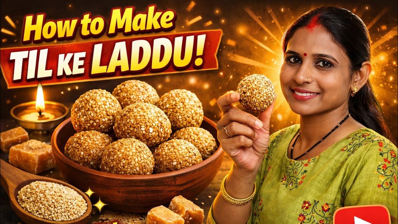 How To Make Til Ke Laddu | Til Ke Laddu Kaise Banaye | Til Ka Laddu Kaise Banta Hai | Til Ke Laddu 