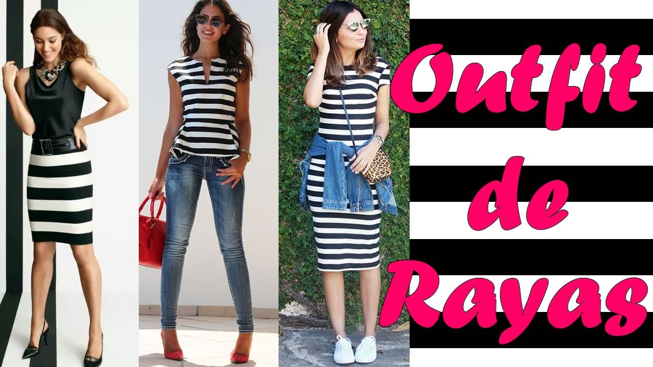 COMO COMBINAR MI ROPA DE RAYAS/ OUTFIT DE RAYAS/ ROPA DE RAYAS/ LOOKS DE RAYAS