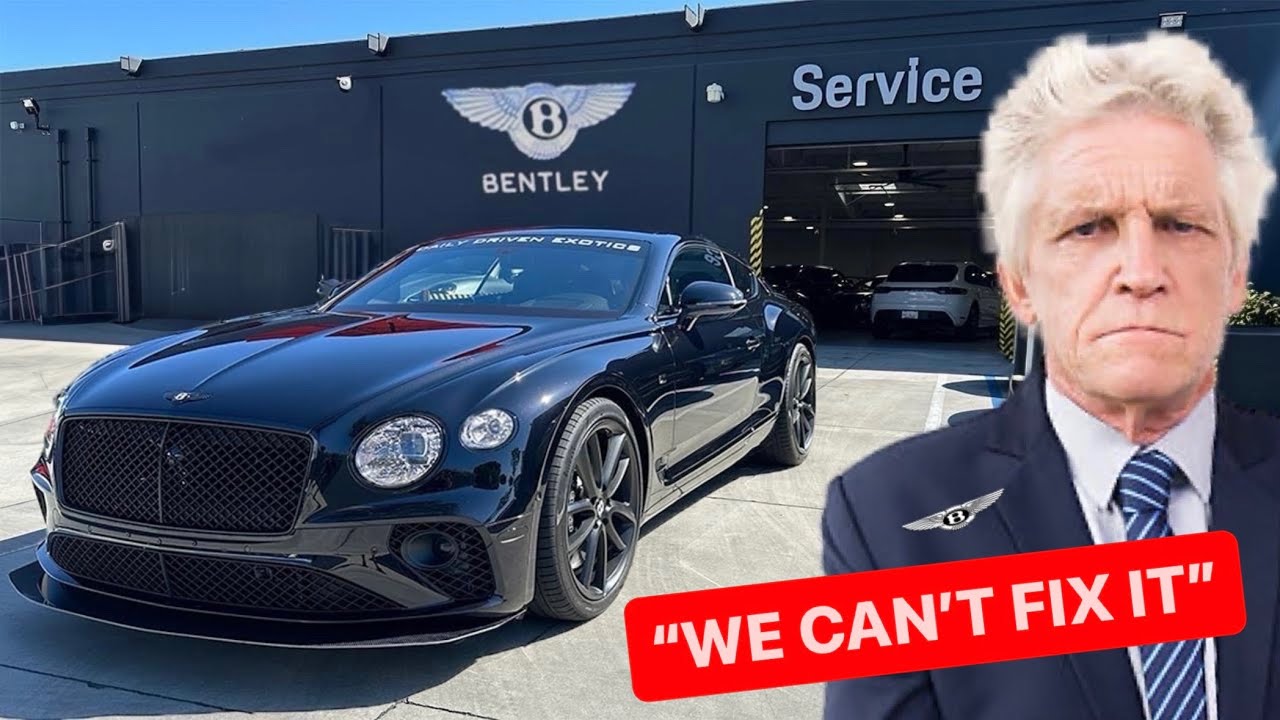 BENTLEY SERVICE CAN&rsquo;T REPAIR MODIFIED CONTINENTAL  *PULL IT OUT*