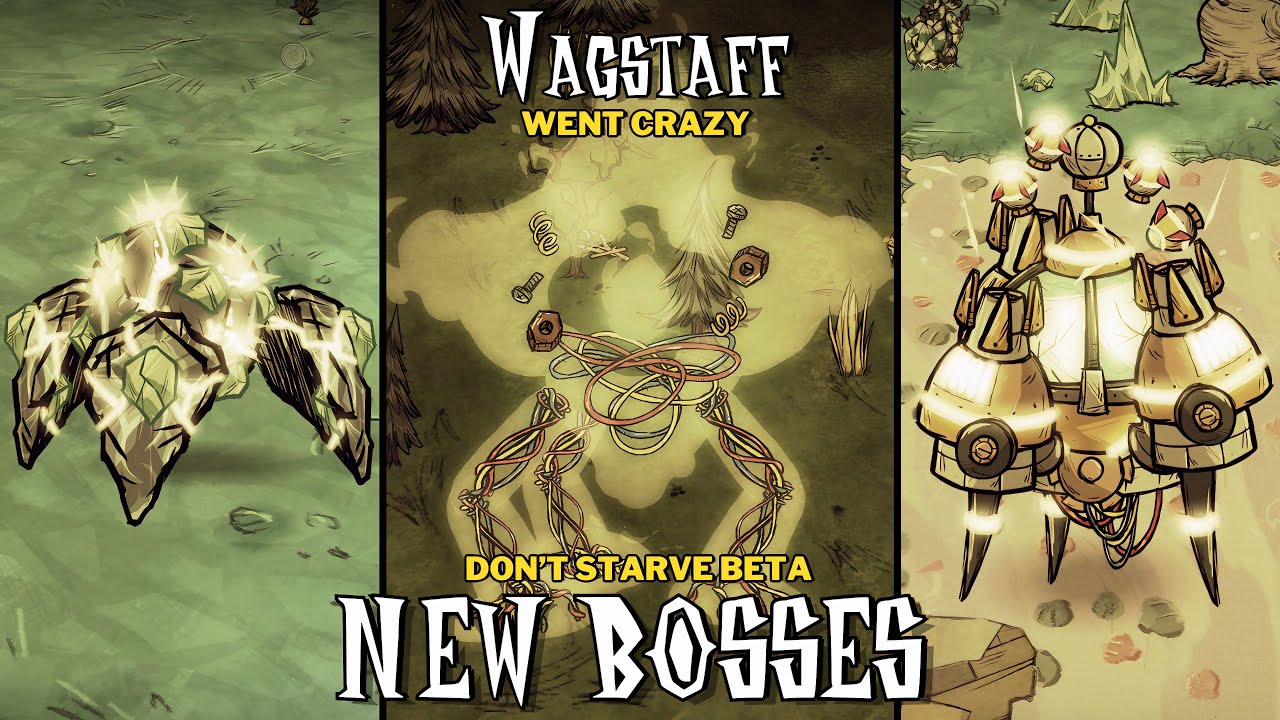 THE INSANE 3 NEW BOSSES FROM DON'T STARVE!! They are very strong (Fight) - DST Beta