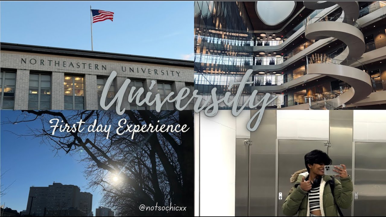University First Day Experience | International Student @Northeastern | MS in Biotechnology