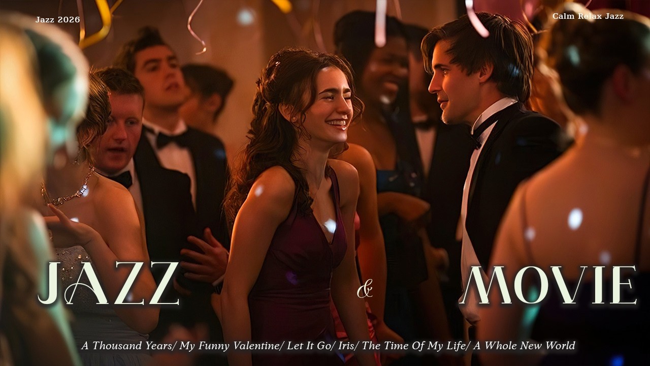 [Playlist] Jazz & Movie Prom Night 💃 | Romantic Ballroom Jazz | Cinematic Love Scene Music 2026