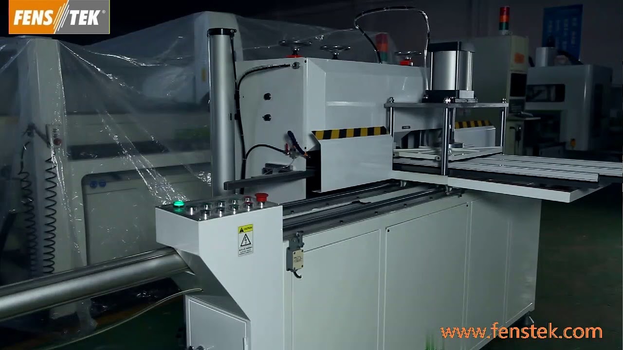 Fenstek aluminum window and door automatic End mullion Milling Machine  LXDB-250
