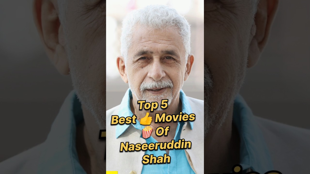 Best 👍 Movies of Naseeruddin Shah #top5 #bollywood #shorts