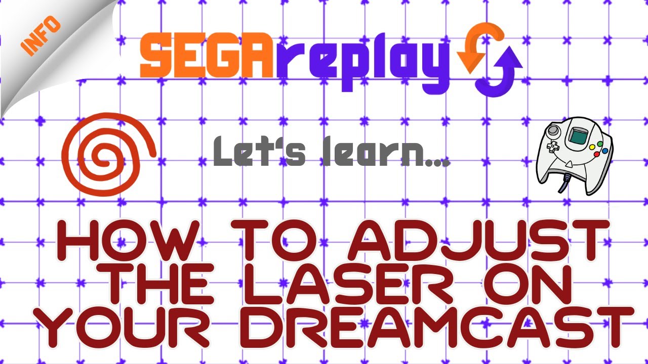 Let's Learn: How to Adjust the Laser on your Dreamcast