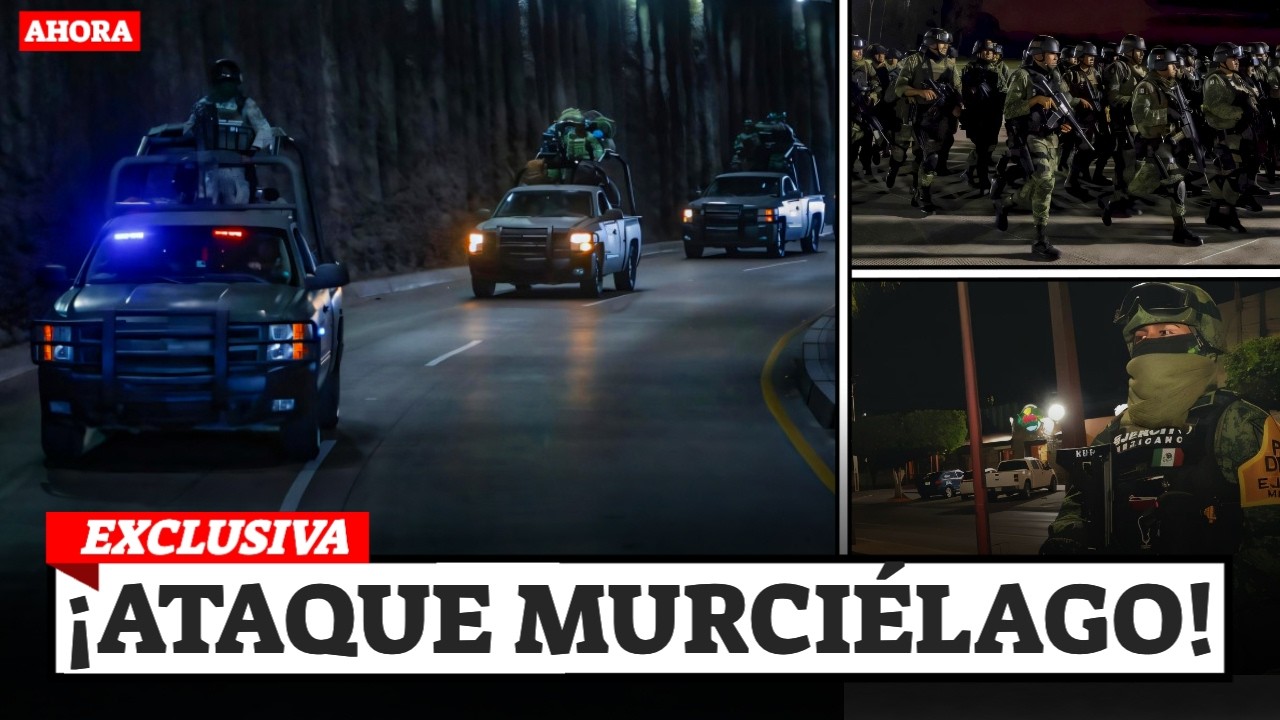 OPERATIVO MURCIÉLAGO ¡Contra Sicarios Dormidos!