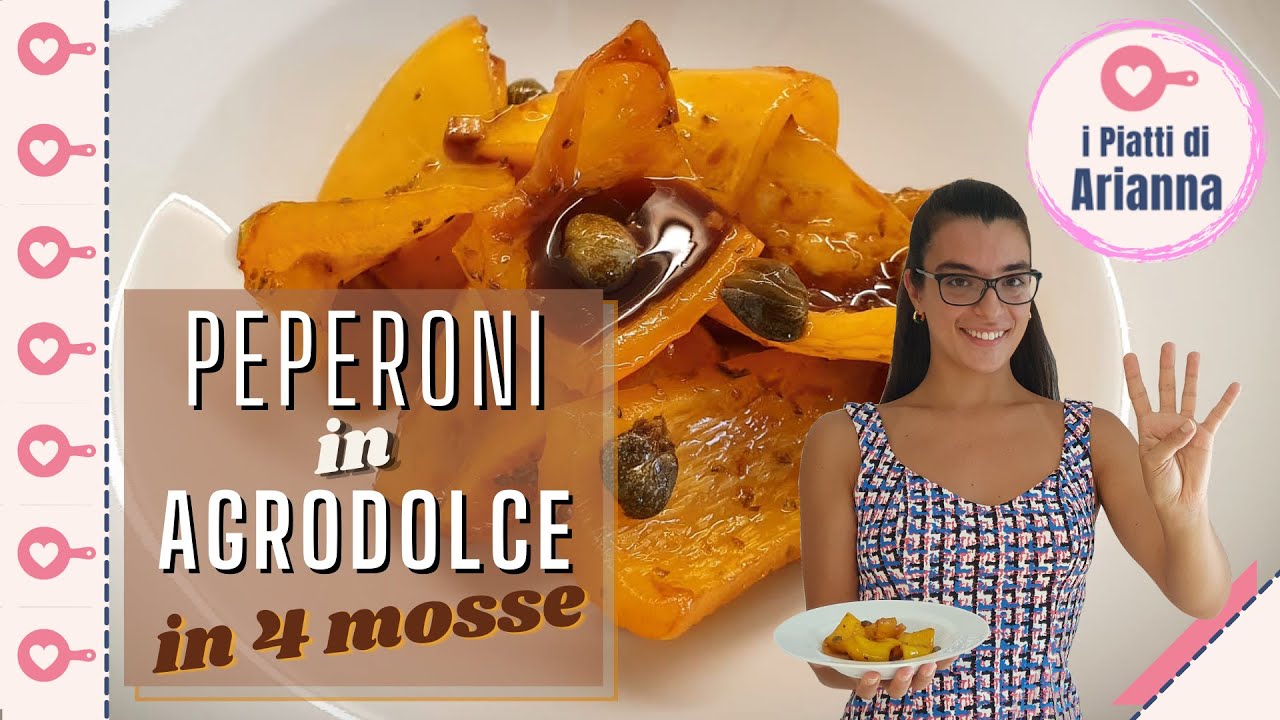 Peperoni in agrodolce IN 4 MOSSE