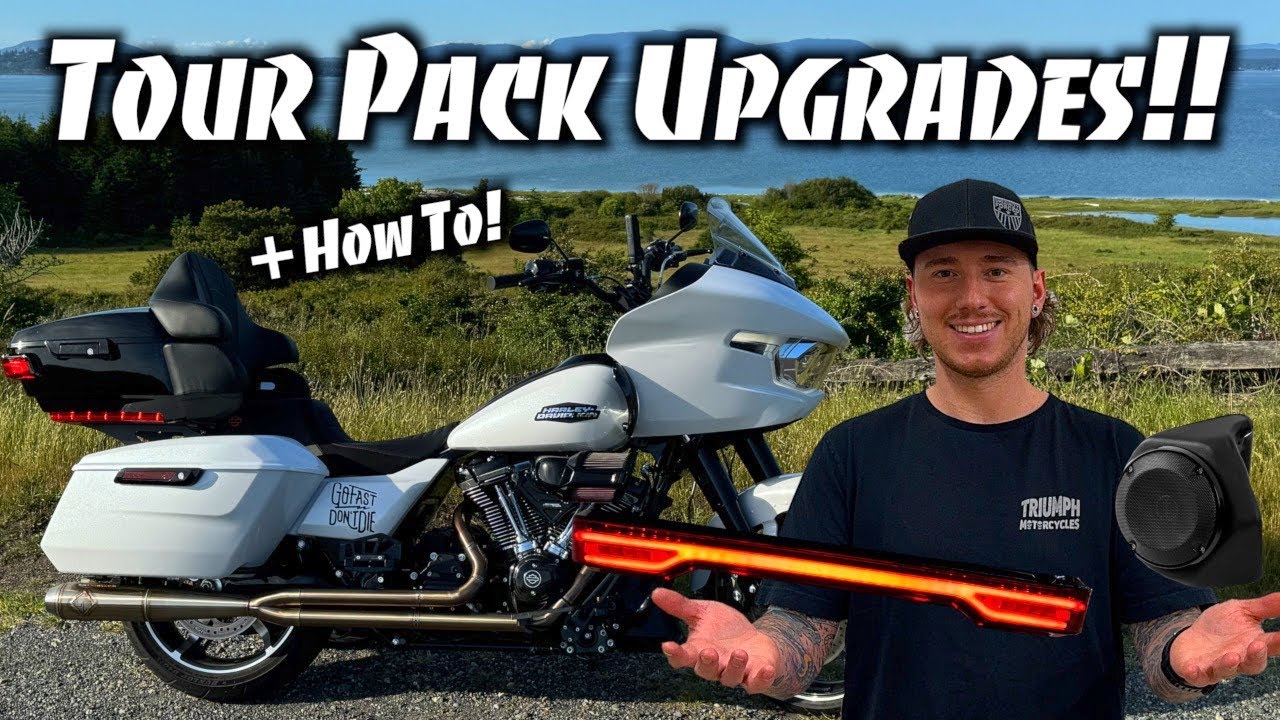 TCMT Tour Pack Upgrades, Review, Electrical How-To, & More | 2024 Harley Davidson Road Glide!