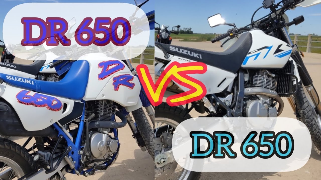 Comparativa SUZUKI DR 650 (1993) Vs SUZUKI  DR 650 (2024) ¿ LA NUEVA TORNADO ?