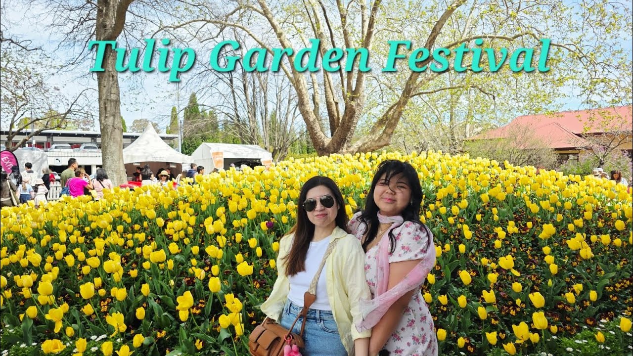 Sydney's Tulip Garden Festival In Bowral #foodtrip #familyvlog #fun #sydney #garden #explore 